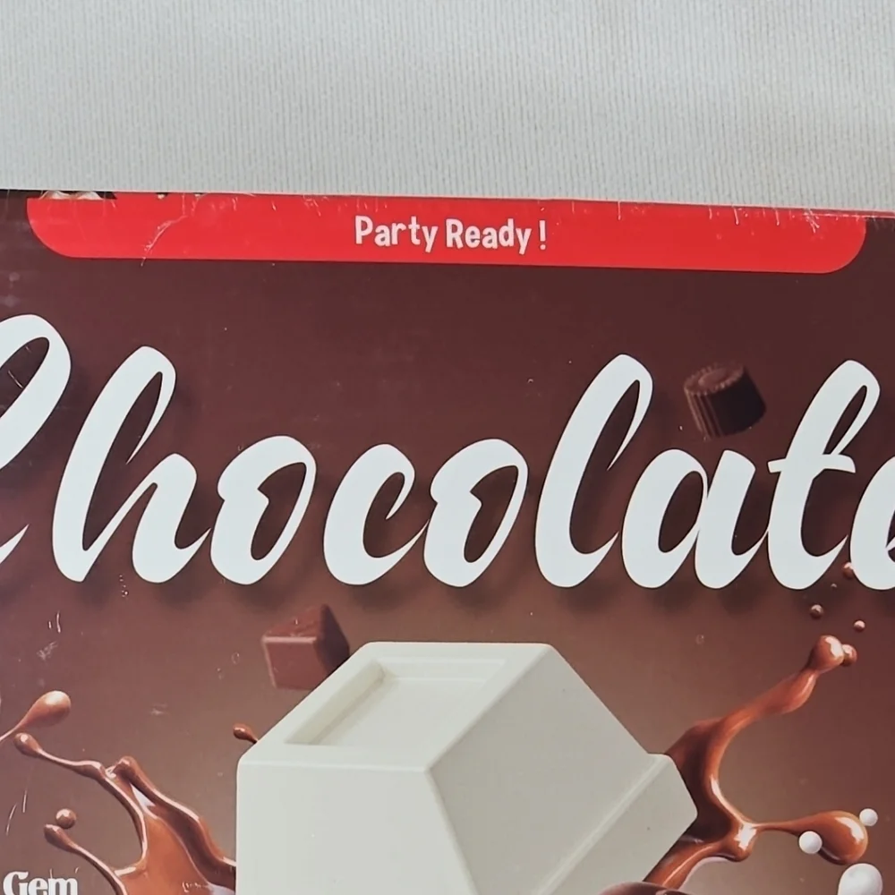 Chocolate Party Game Set - Brown and White